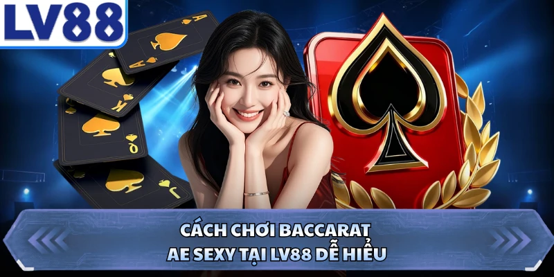 Cách chơi Baccarat AE Sexy tại LV88 dễ hiểu
